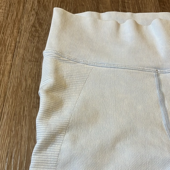 Aerie Blue Ribbed Leggings - Picture 3 of 6